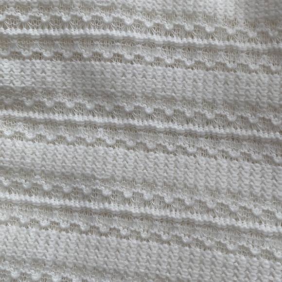 Girls H&M White Patterned Wide Top - Picture 4 of 4